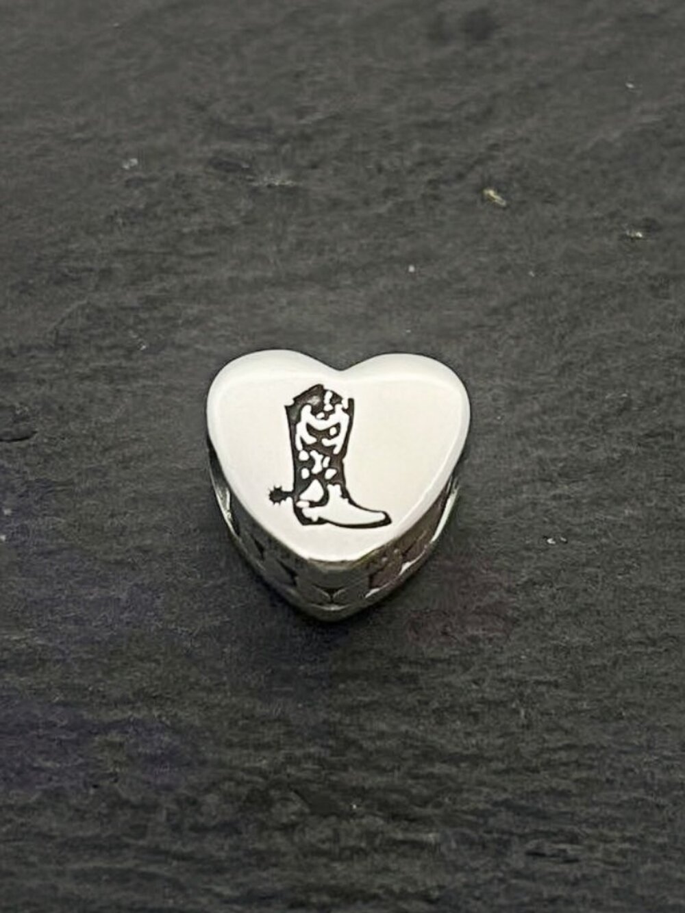 Pandora Cowboy Boots Charm Farmer Cowgirl Boots Western Boot Sterling Silver